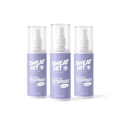 Natural Deodorant Spray (Pure Bloom) - Pack of 3