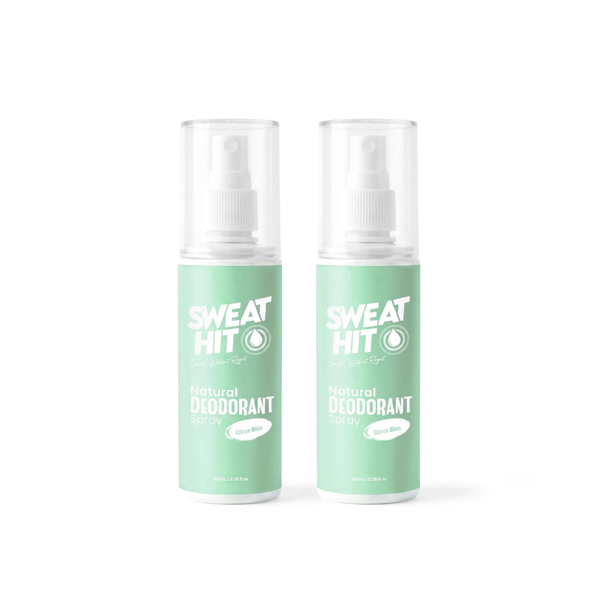 Natural Deodorant Spray (Citrus Bliss) - Pack Of 2